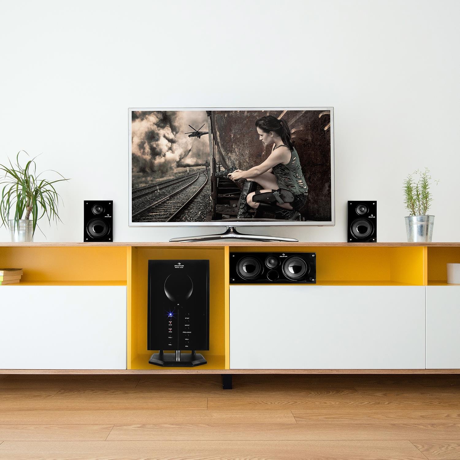 auna-areal-525-5-1-soundsystem-heimkino-125-watt-braun image 2