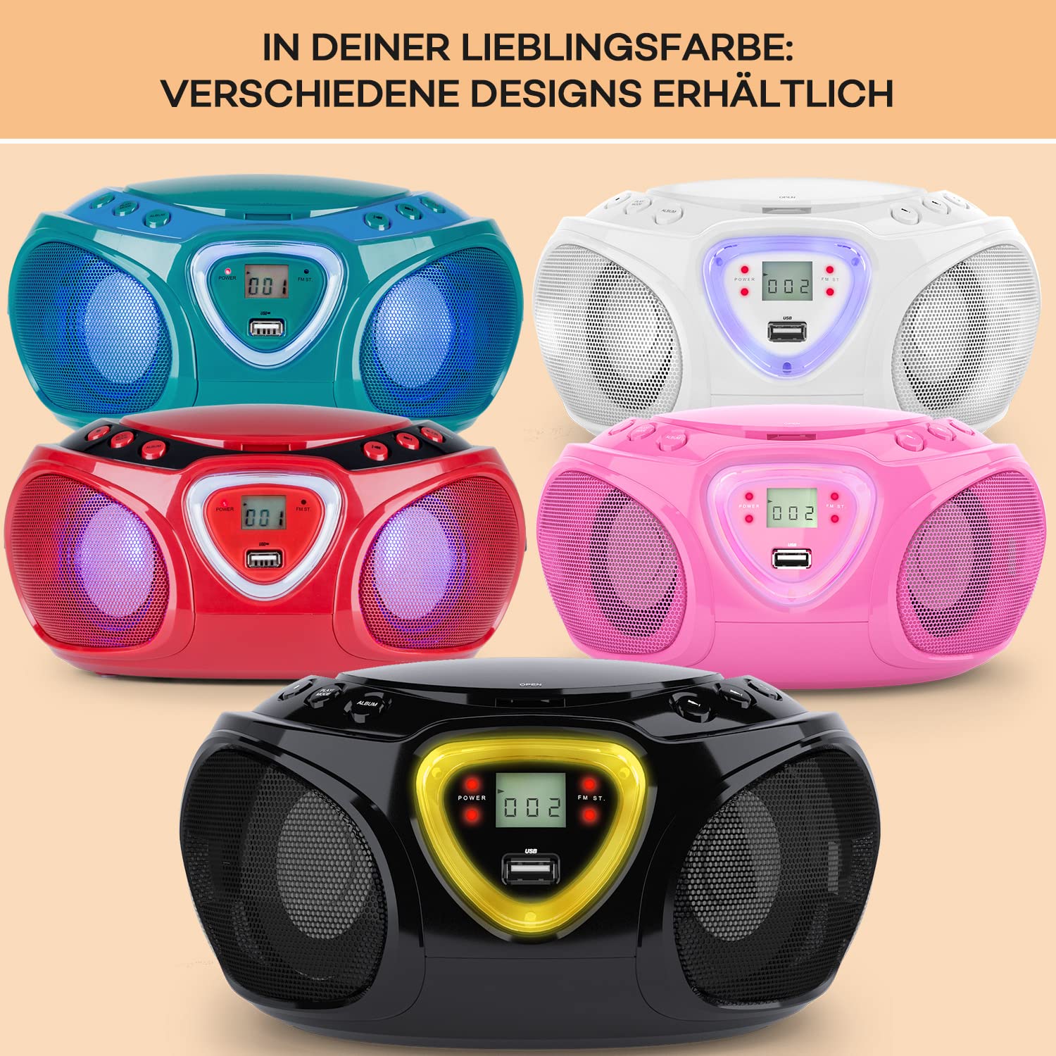 auna-roadie-cd-radio-boombox-mit-bluetooth-usb-und-led-licht-schwarz image 7
