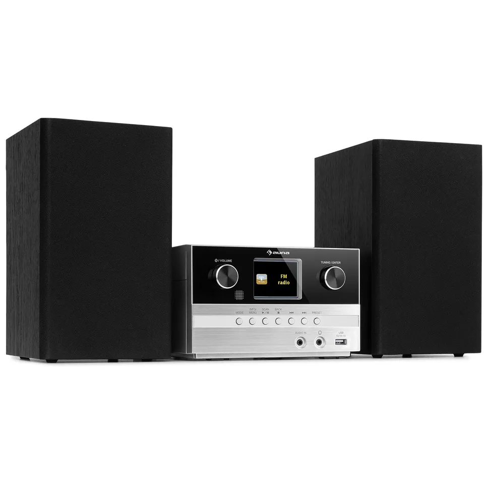 auna-connect-stereoanlage-kompaktanlage-mit-cd-dab-bluetooth image 1