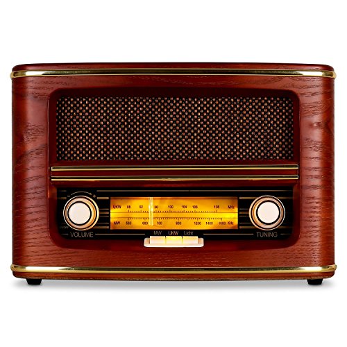 auna-belle-epoque-1905-nostalgie-radio-retro-radio-ukw-mw-holzgeh-use-rot-braun image 8