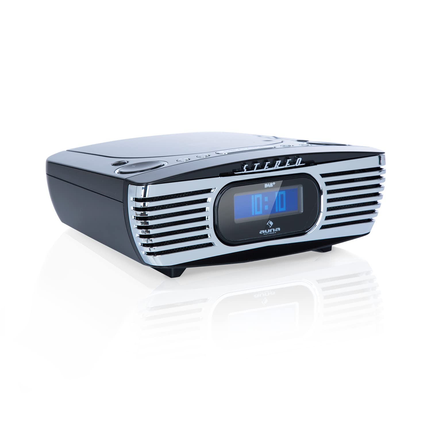 auna-dreamee-dab-radiowecker-mit-cd-player-schwarz image 1