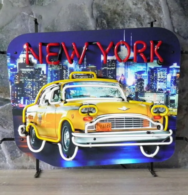 sound-leisure-neon-sign-new-york-taxi-62-x-32-cm image 1