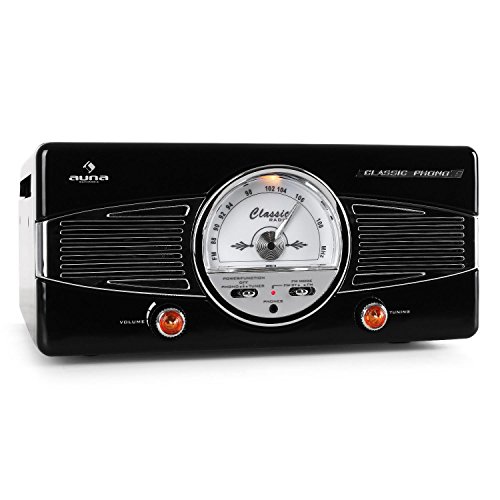 auna-mg-tt-82b-retroanlage-mit-plattenspieler-und-ukw-radio-schwarz image 8