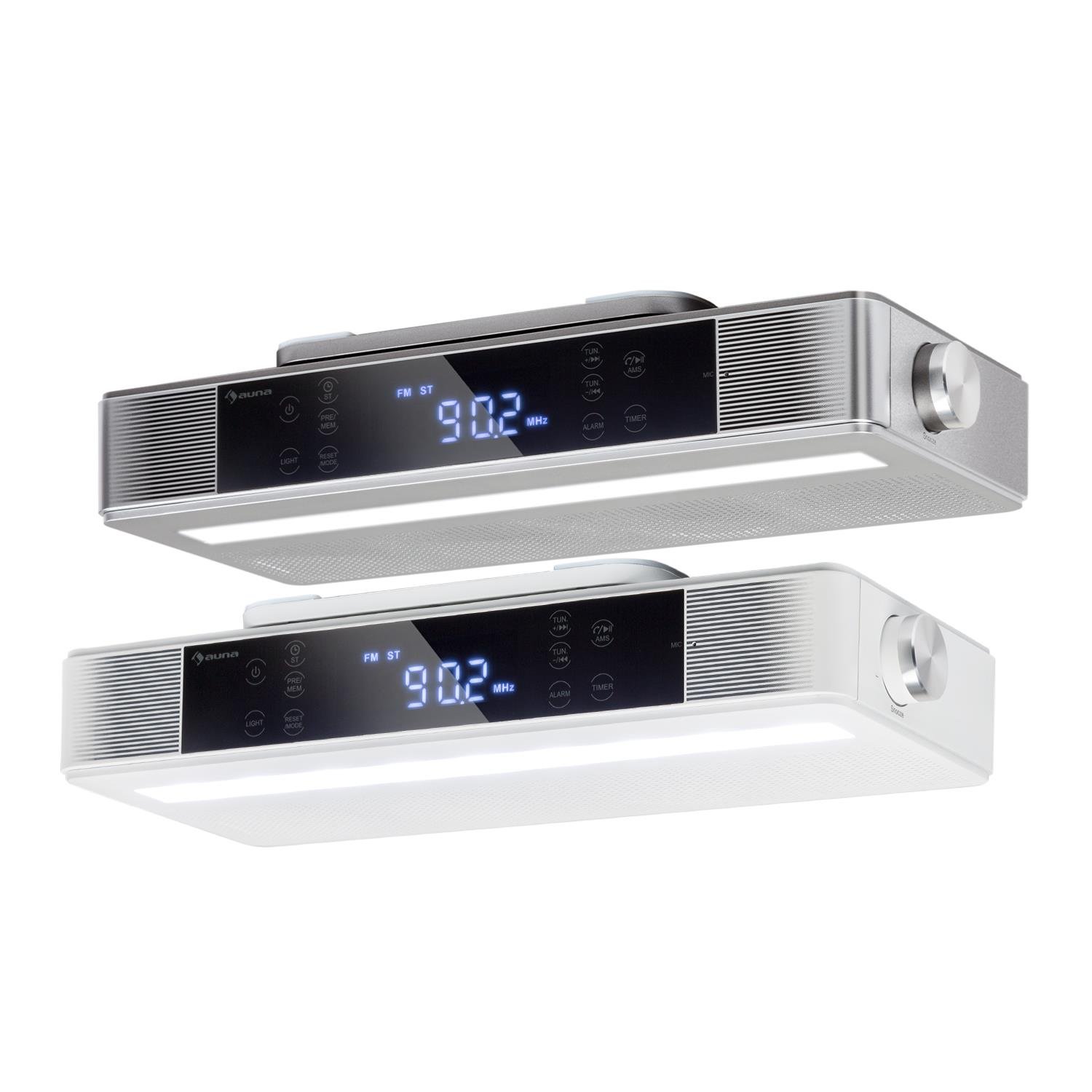 auna-kr-140-k-chenradio-unterbau-radio-mit-bluetooth-und-led-licht-wei image 7