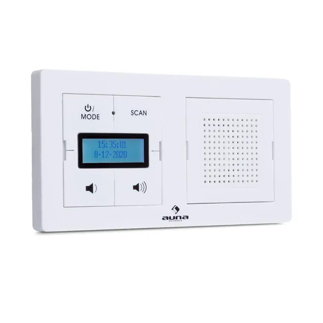 auna-digiplug-up-unterputz-radio-dab-fm-mit-bluetooth-wei image 1
