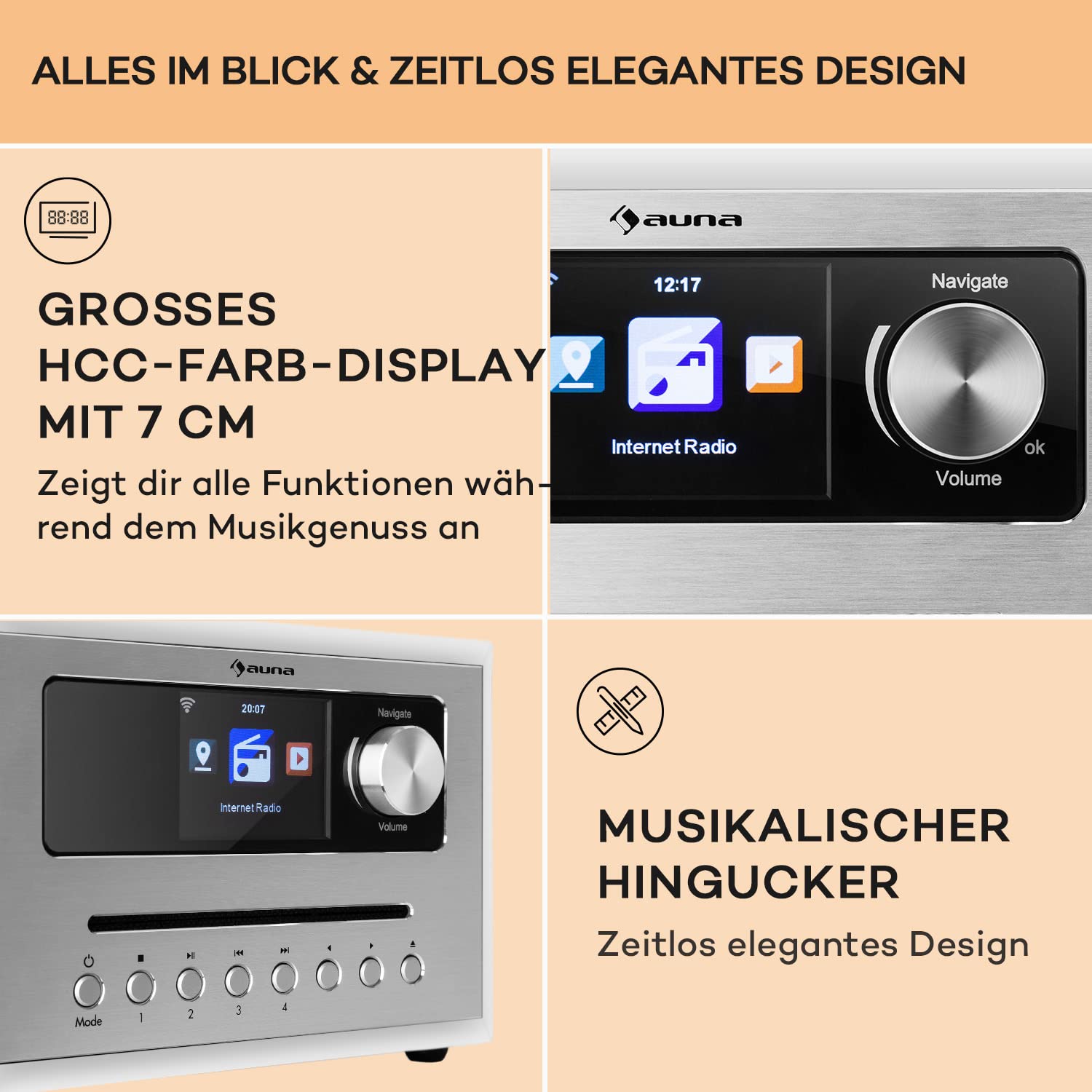 auna-silver-star-cube-micro-anlage-wei-mit-cd-und-10-watt-rms image 5