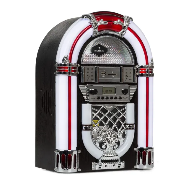auna-arizona-jukebox-mini-retro-musikbox-mit-cd-rot image 1