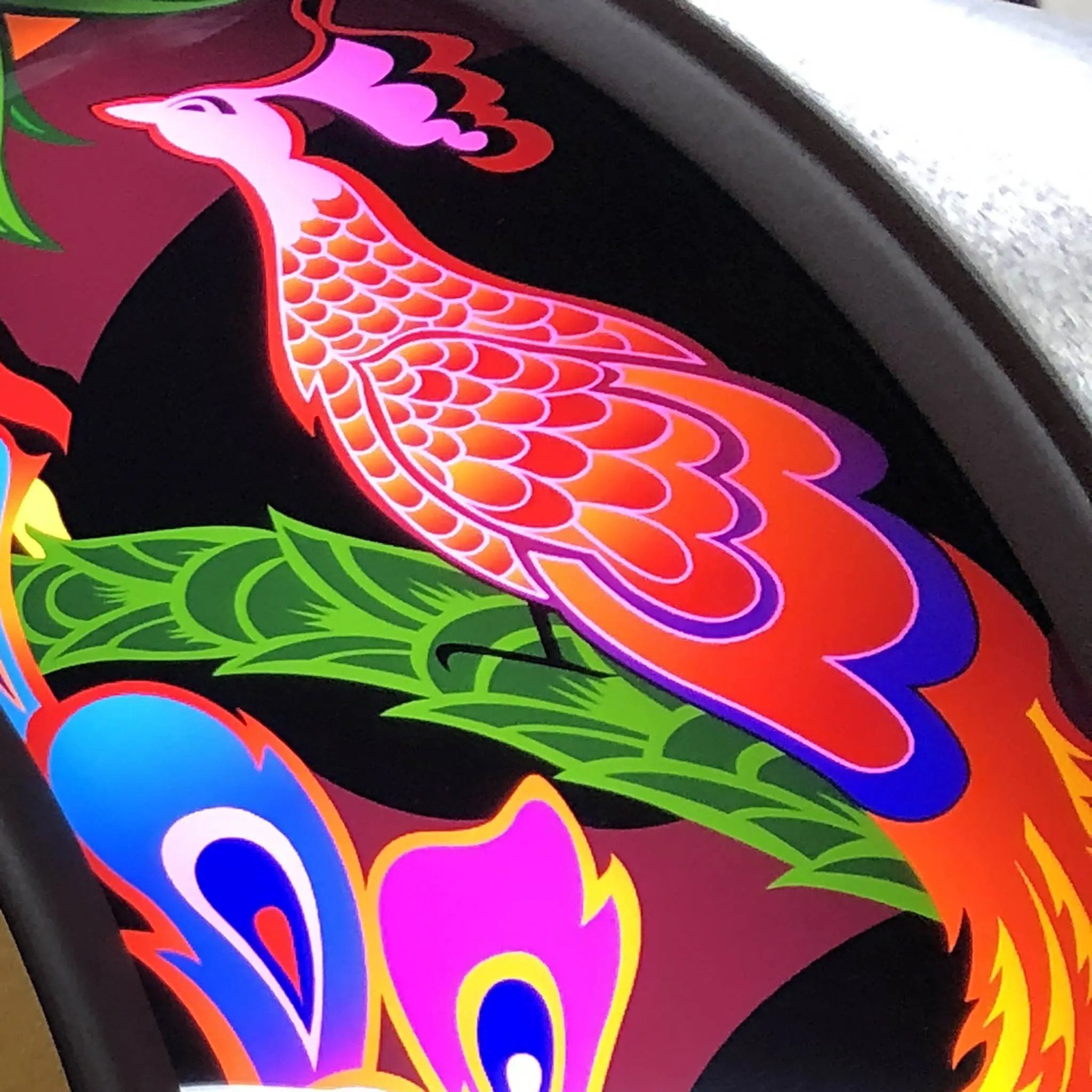 rock-ola-bubbler-peacock-digital-music-center-jukebox-limited-edition image 2