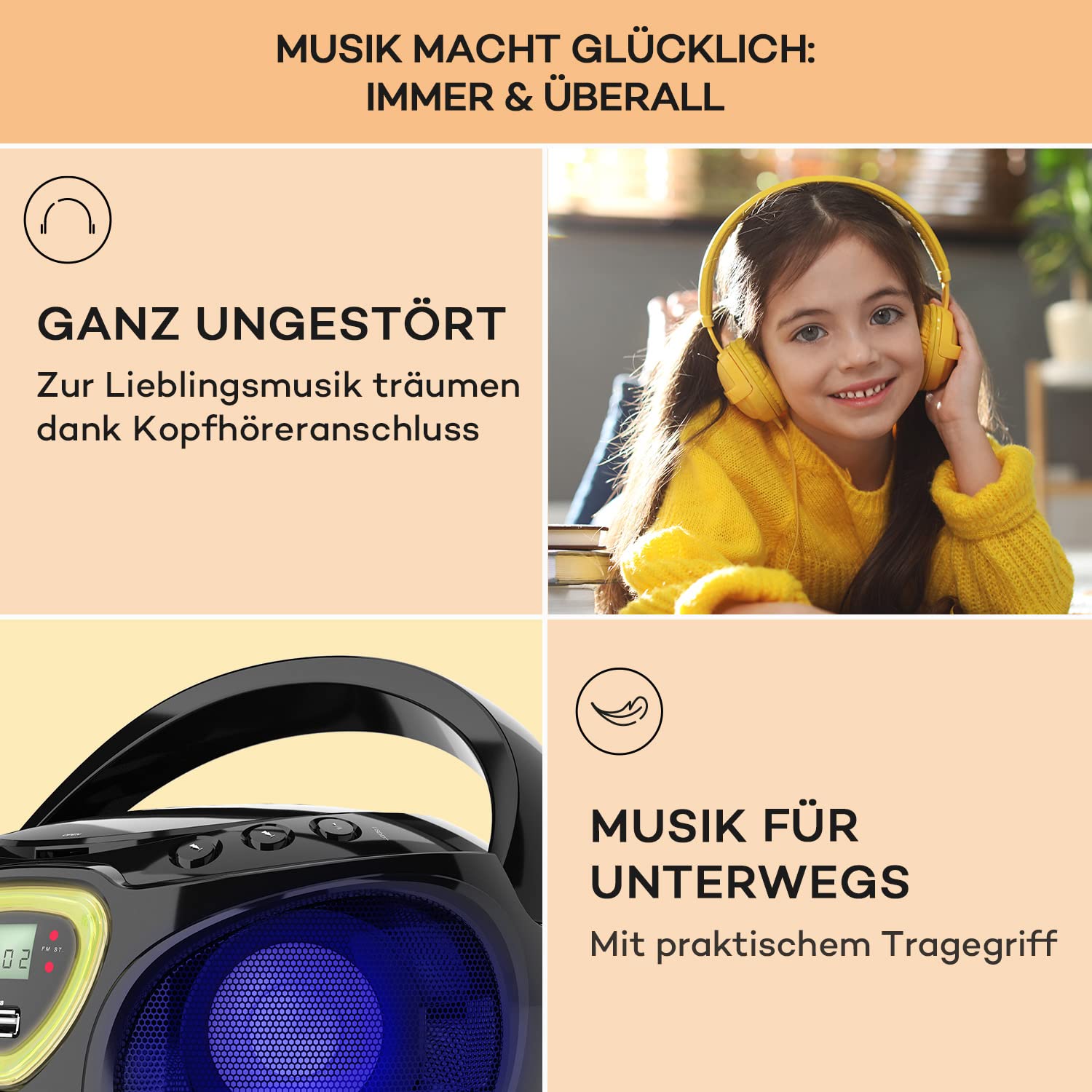 auna-roadie-cd-radio-boombox-mit-bluetooth-usb-und-led-licht-schwarz image 5