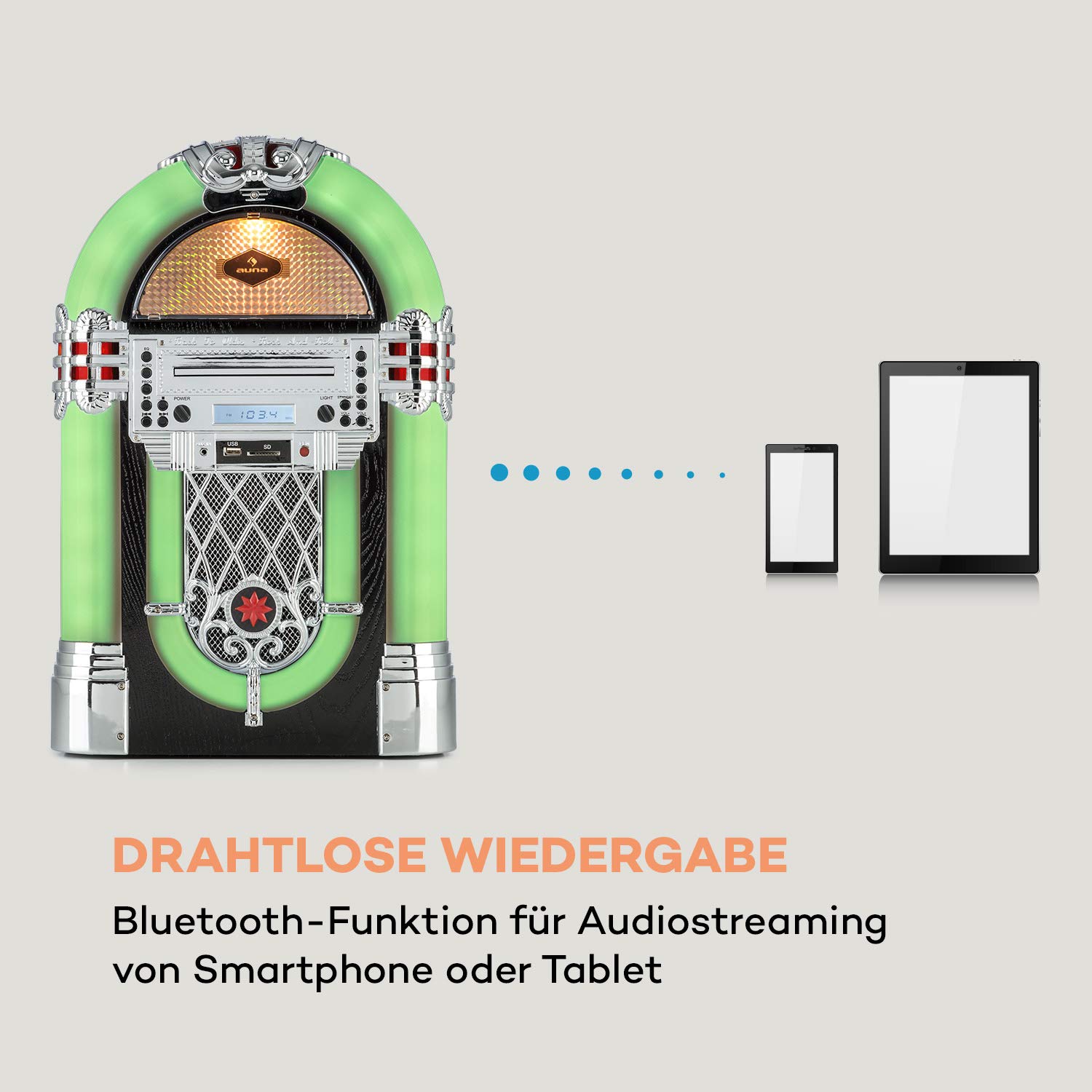 auna-kentucky-home-audio-jukebox-mit-bluetooth-cd-player-und-ukw-radio-schwarz-e image 3
