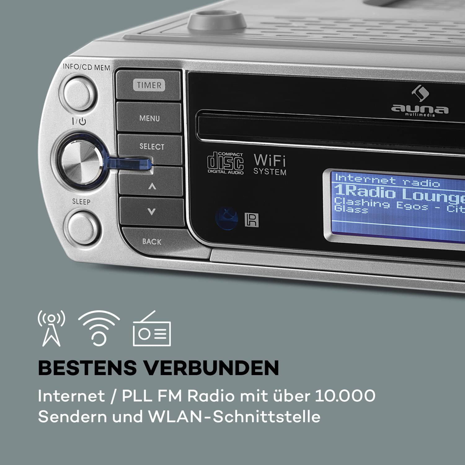 auna-kr-500-cd-unterbau-k-chenradio-internetradio-grausilber-mit-cd-spotify-conn image 4