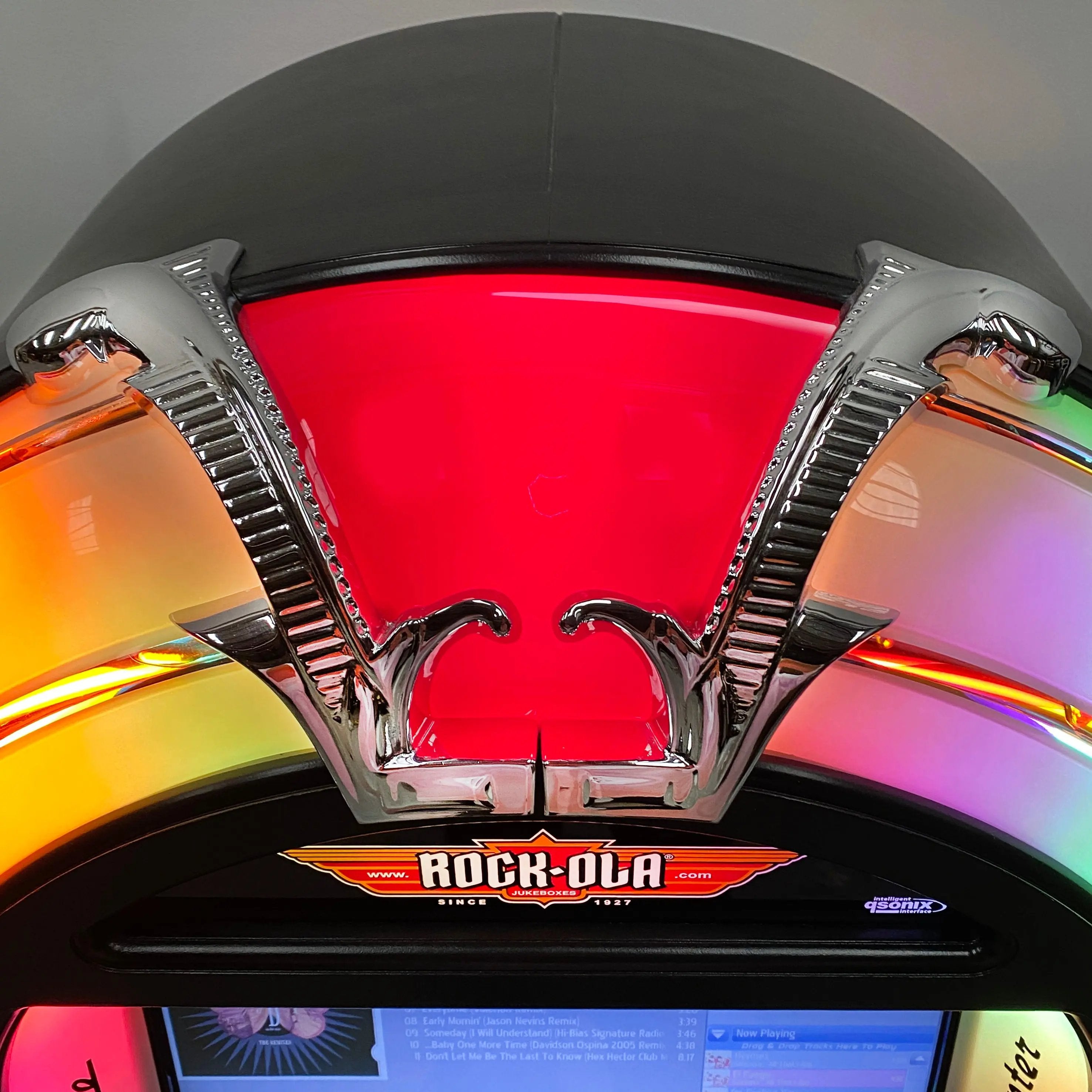 rock-ola-bubbler-qb-8-digital-music-center-jukebox-gloss-black image 4