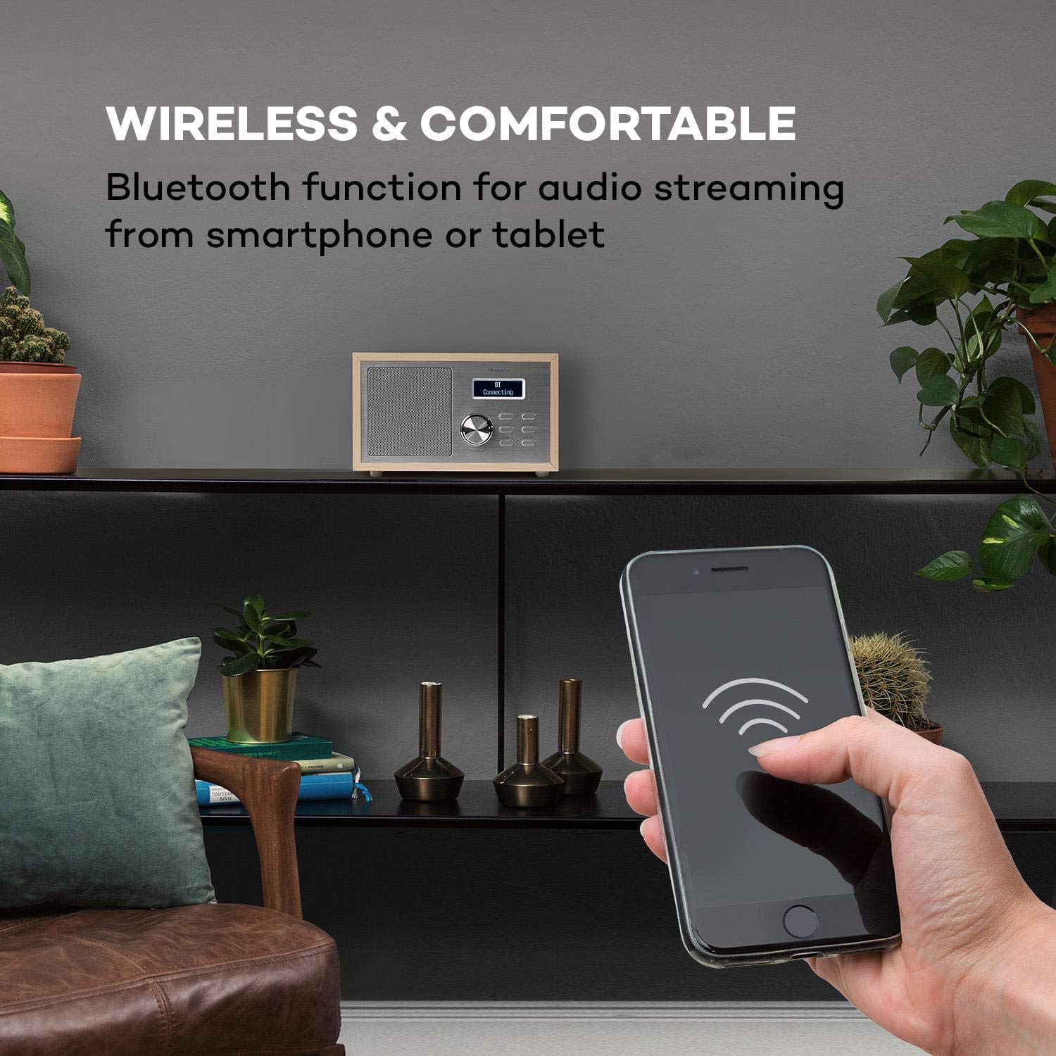 auna-ambient-dab-radio-mit-bluetooth-5-0-holzoptik-braun image 3