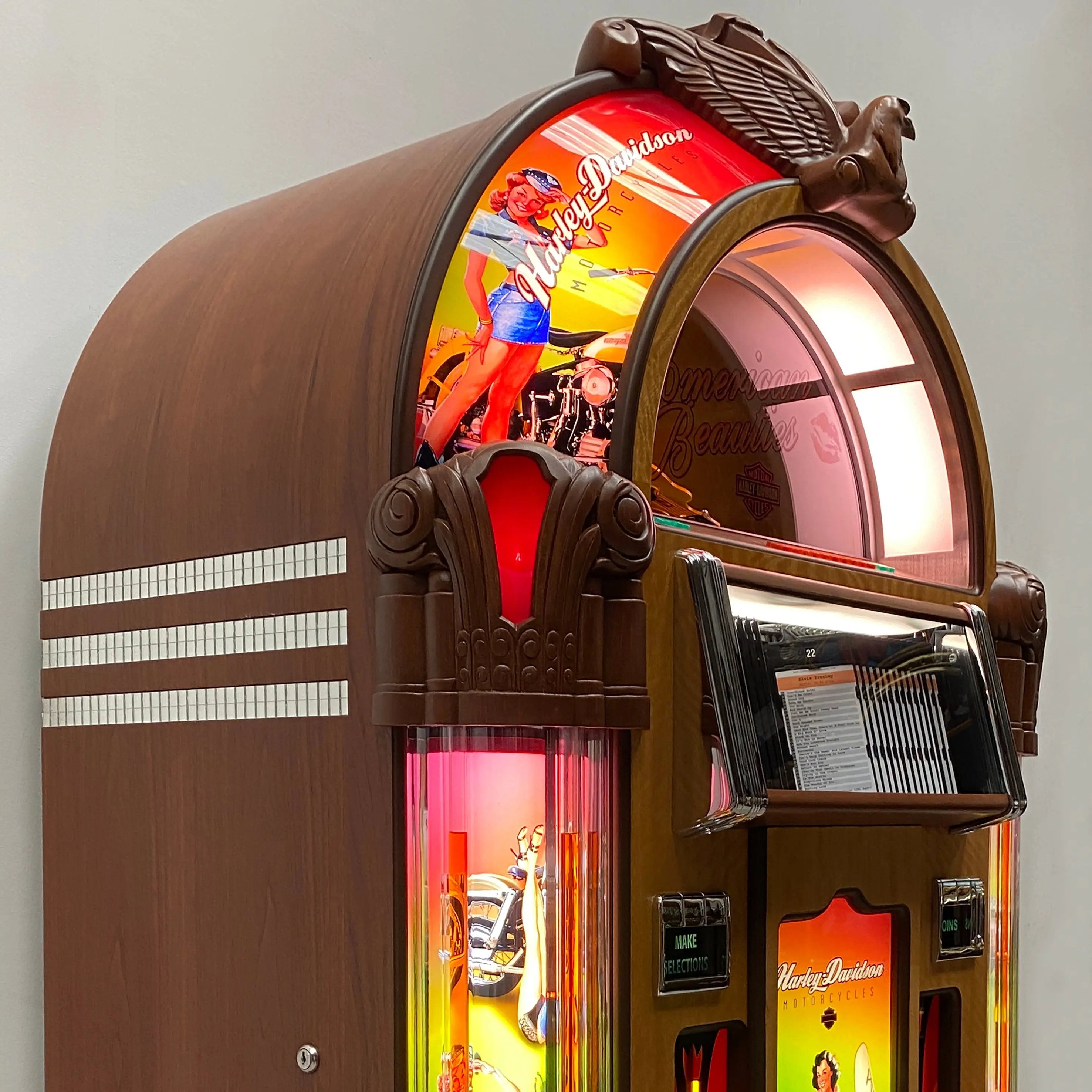rock-ola-bubbler-american-beauties-cd-jukebox image 2