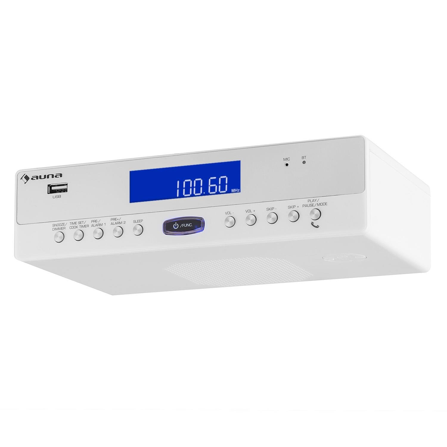 auna-kr-100-wh-k-chen-unterbau-radio-bluetooth-usb-wei image 7