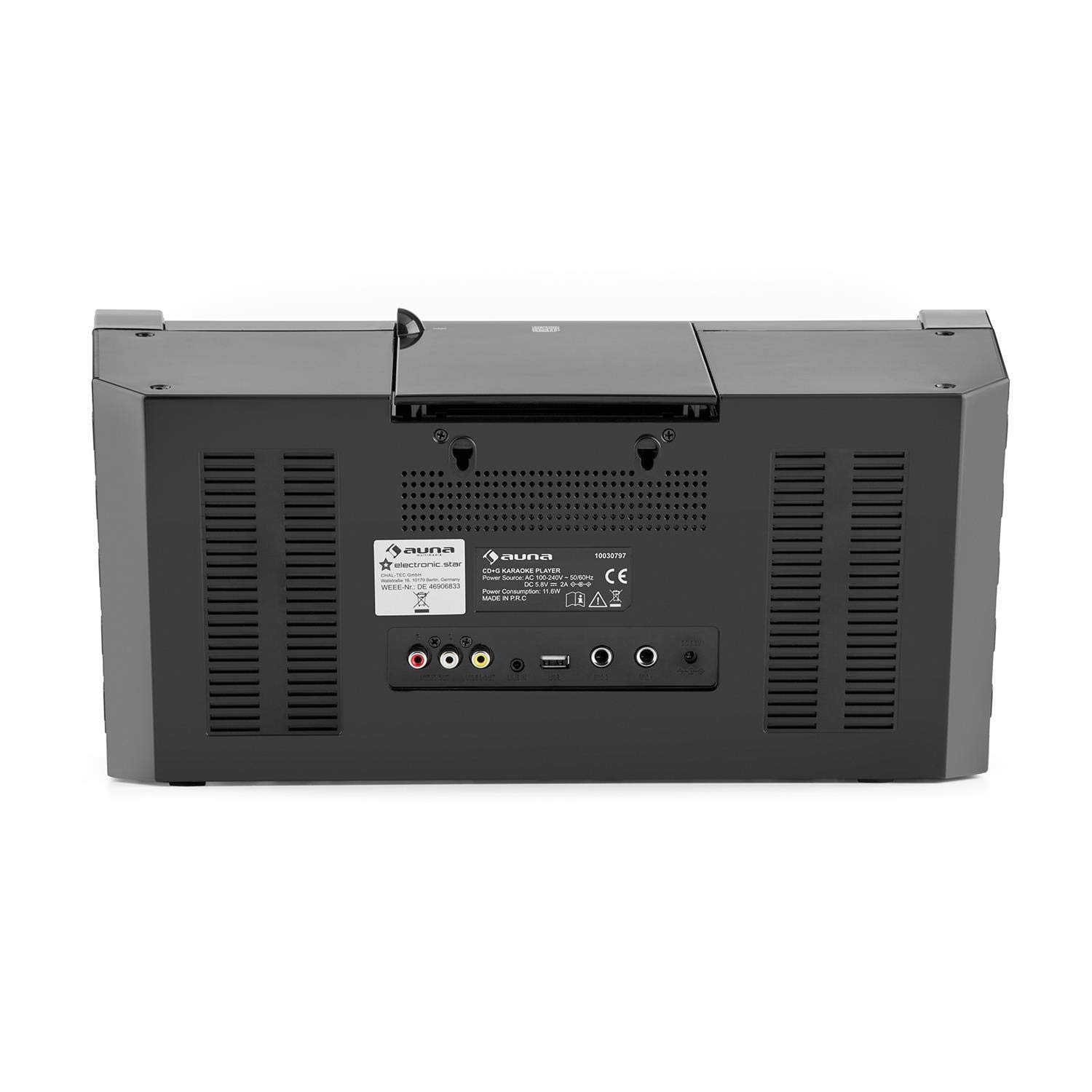 auna-discofever-led-karaoke-anlage-mit-7-zoll-tft-cd-und-bluetooth-schwarz image 4