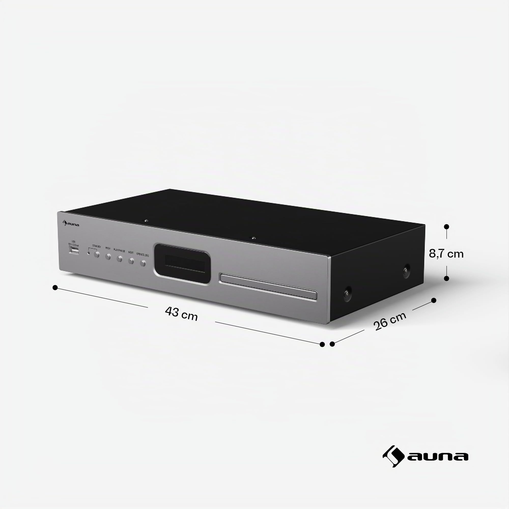 auna-art22-hifi-cd-player-mit-slot-in-usb-und-fernbedienung-silber image 7