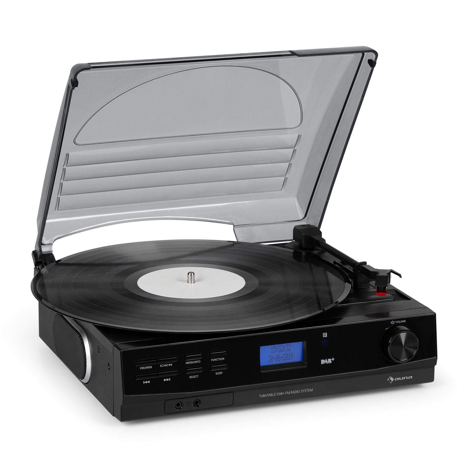 auna-tt-186-dab-plattenspieler-mit-dab-fm-bluetooth-und-lautsprechern image 1