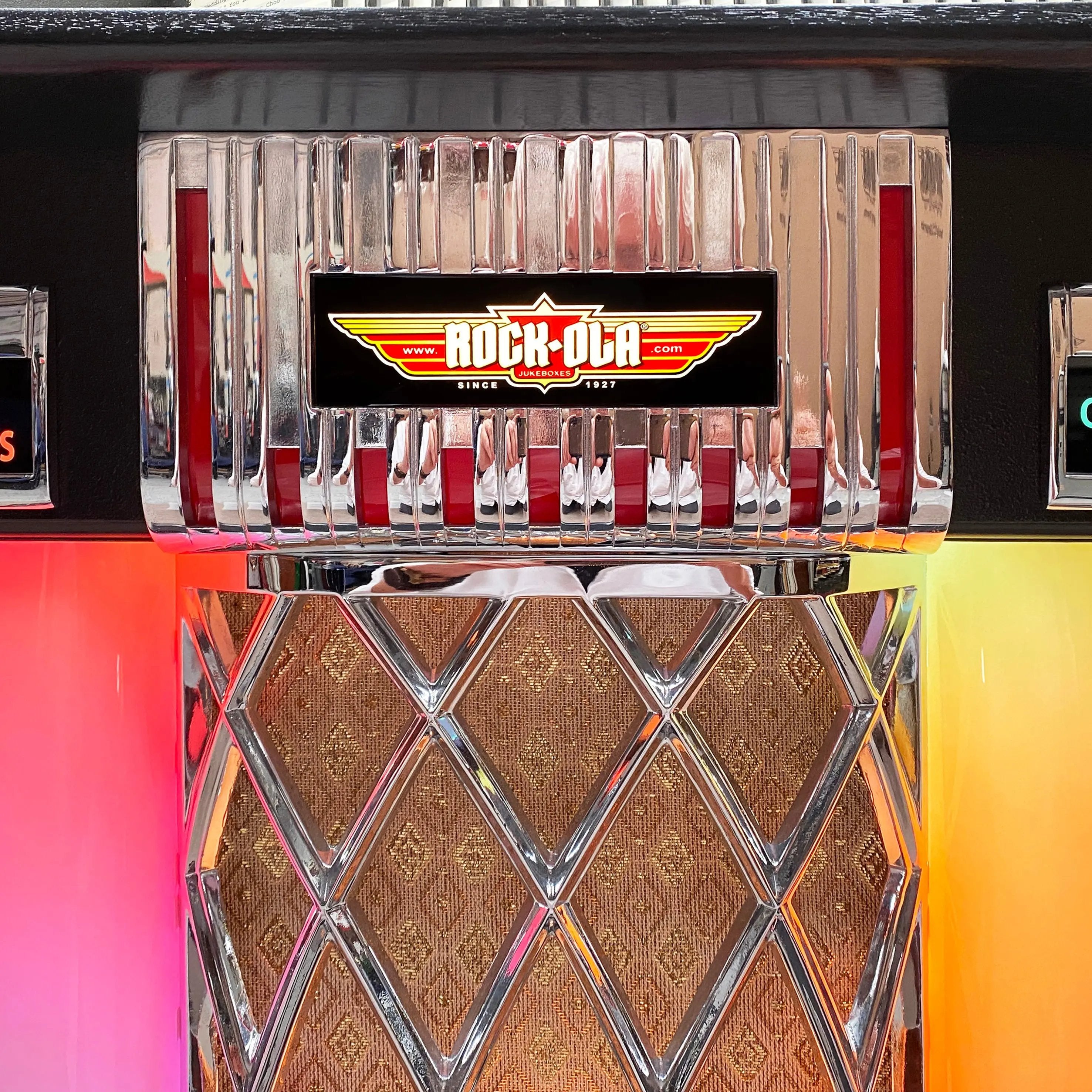 rock-ola-bubbler-vinyl-45-jukebox-schwarz-mit-bluetooth image 7