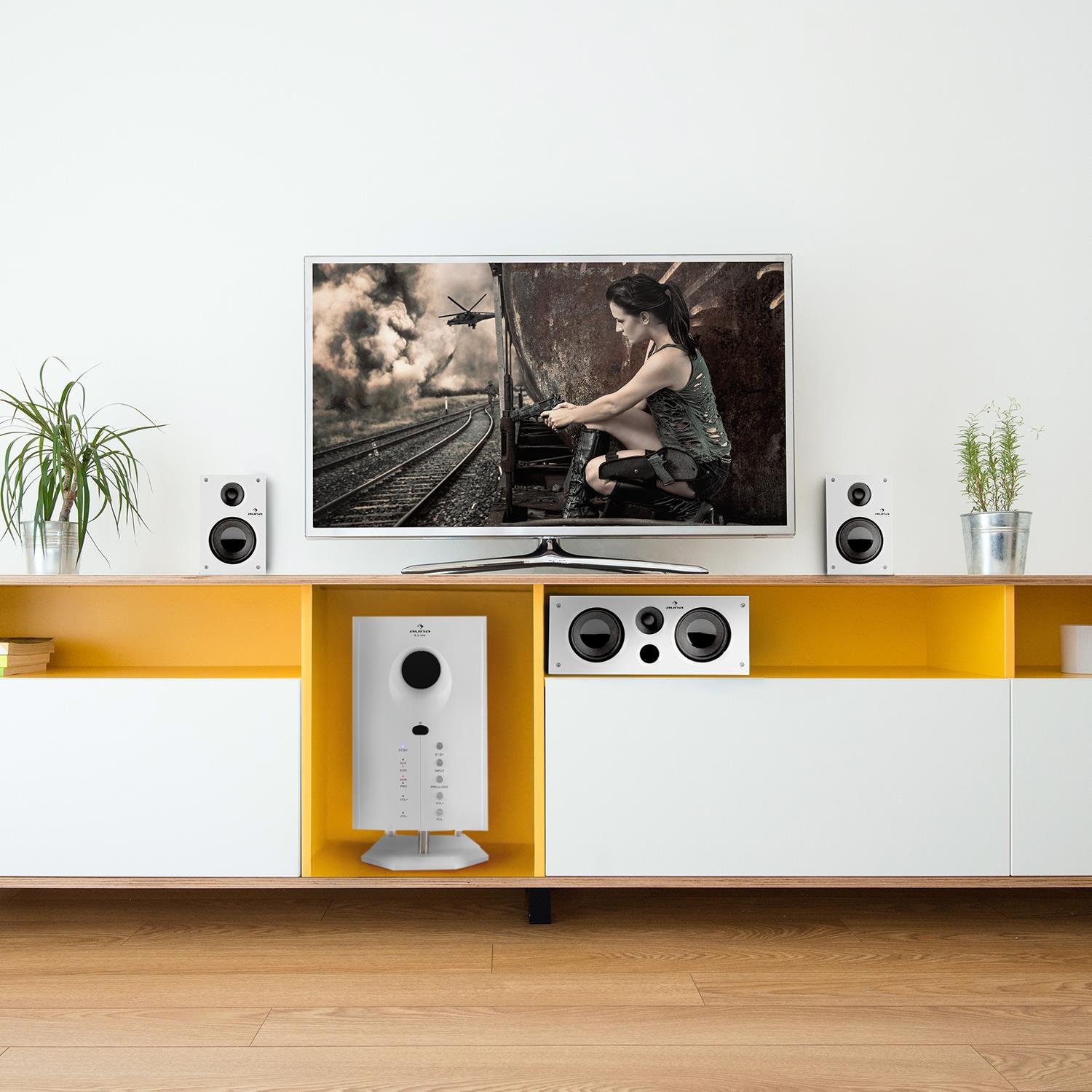 auna-areal-525-5-1-heimkino-soundsystem-mit-subwoofer-125-watt-wei image 2