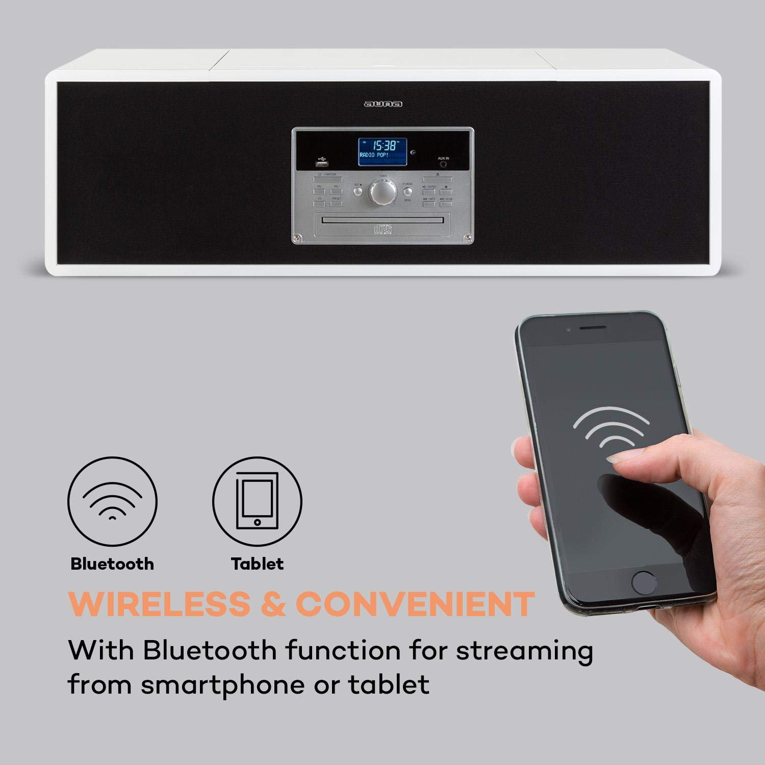 auna-julie-ann-plattenspieler-mit-standbeinen-vinyl-33-45-78-dab-ukw-cd-bluetoot image 4