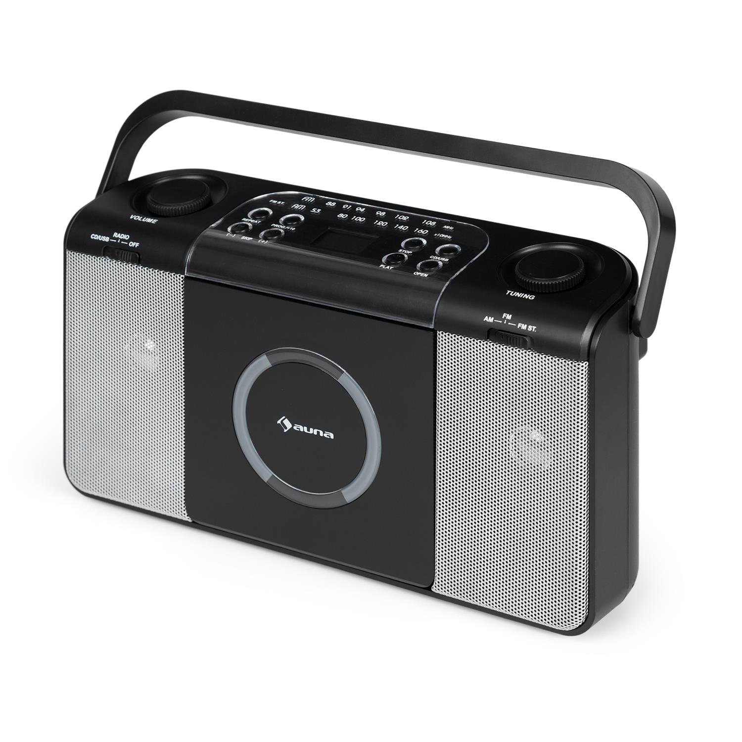 auna-boomtown-boombox-stereoanlage-mit-cd-radio-usb-schwarz image 7