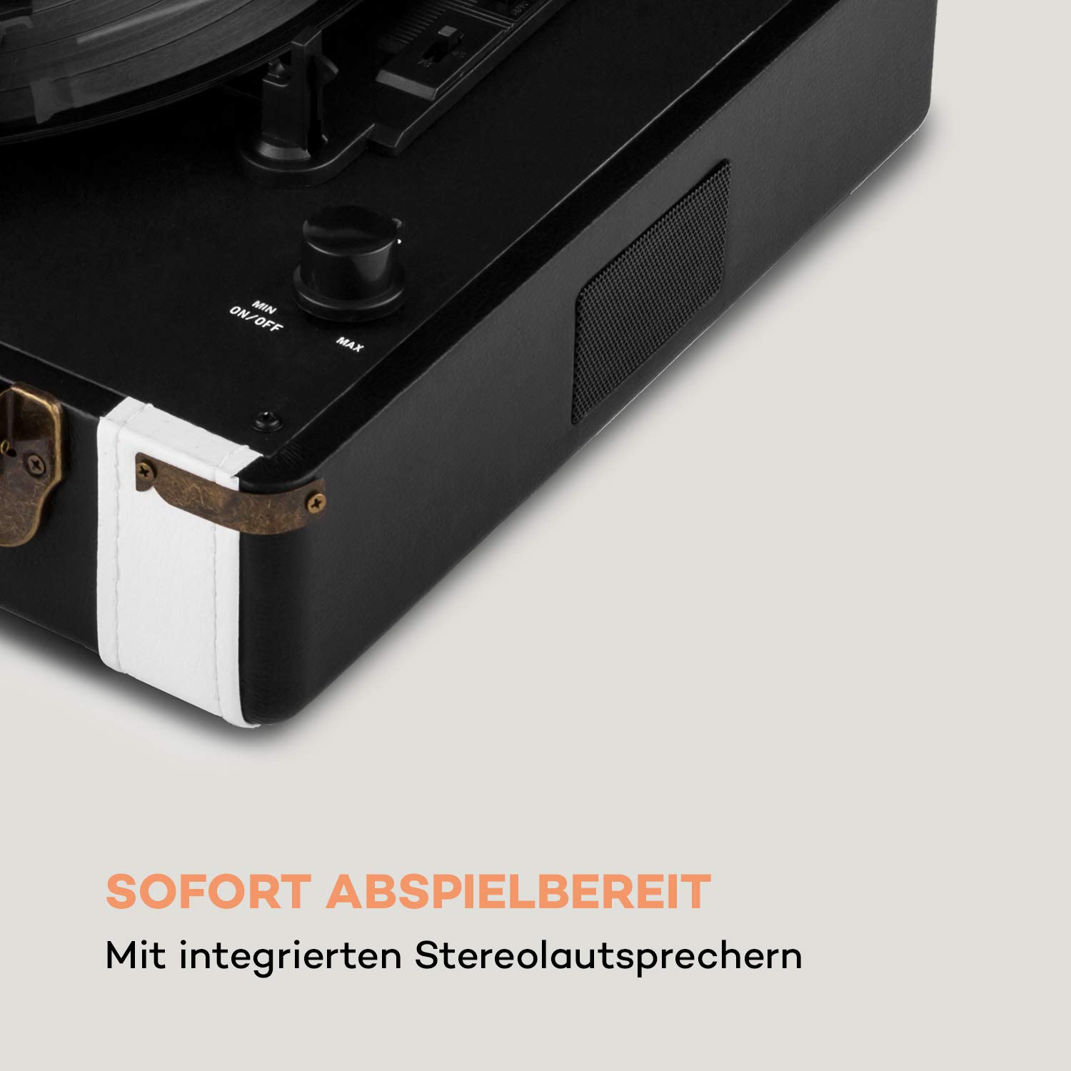 auna-jerry-lee-plattenspieler-schwarz-wei-33-45-78-u-min-lautsprecher-usb image 5