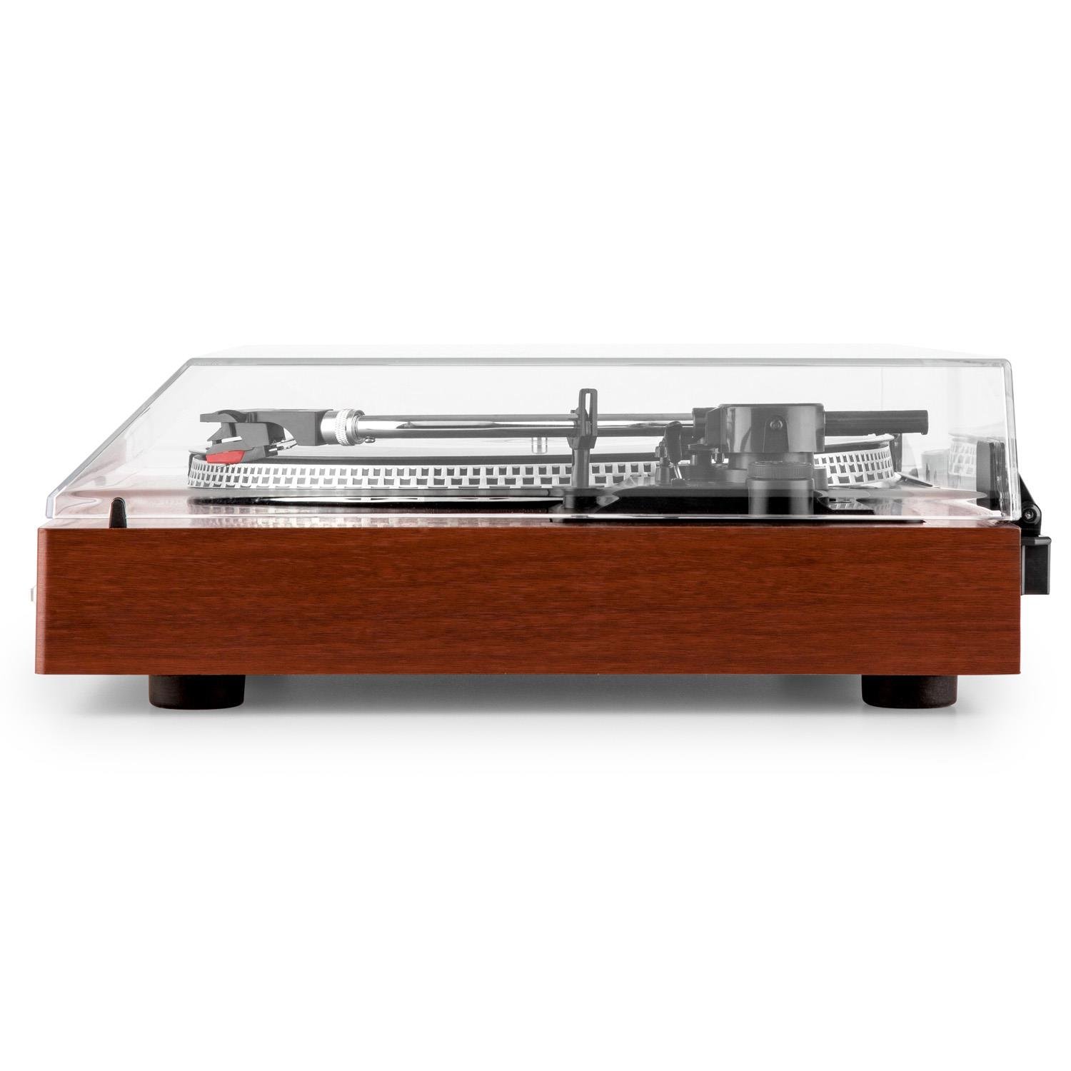 auna-tt-931-plattenspieler-mit-riemenantrieb-auto-start-pitch-usb-bluetooth-holz image 4