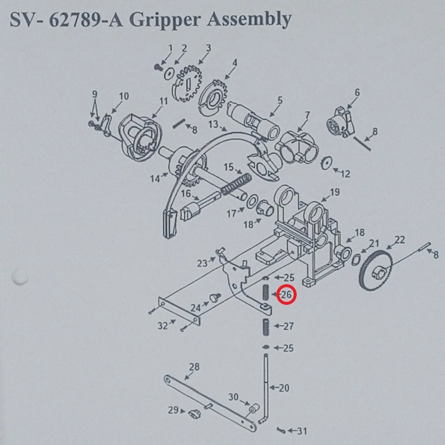 rock-ola-34447-verbindungsstangen-feder-oben-ersatzteil-f-r-gripper image 2