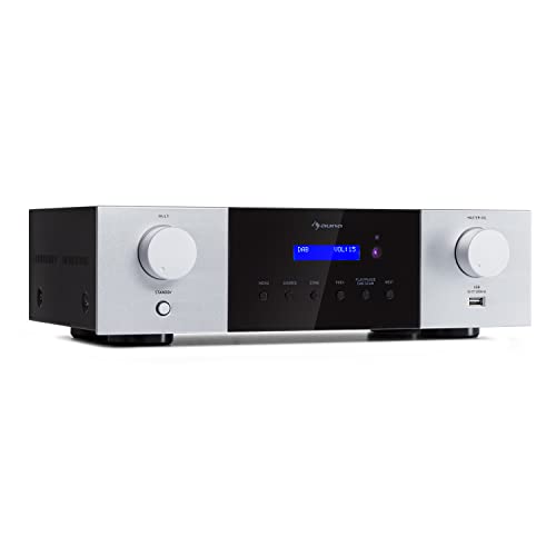 auna-amp-4000-dab-hifi-stereo-verst-rker-mit-dab-und-bluetooth-schwarz-wei image 8
