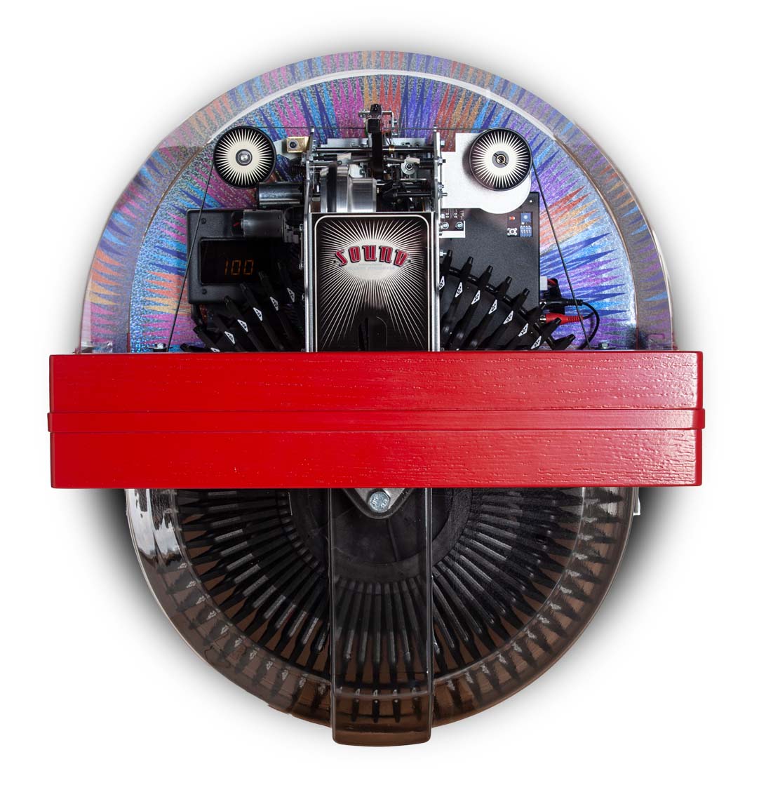 sound-leisure-v45-140-vinyl-edge-vinyl-jukebox image 2