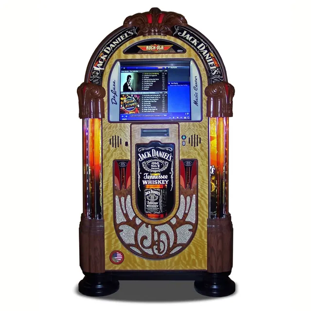 rock-ola-jack-daniel-s-digital-music-center-jukebox-mit-touchscreen image 1