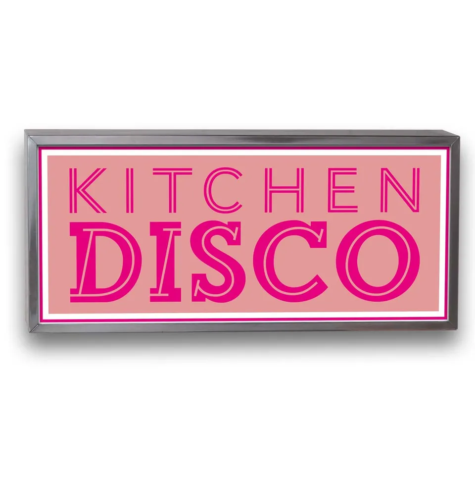 sound-leisure-litesign-kitchen-disco-leuchtschild image 1