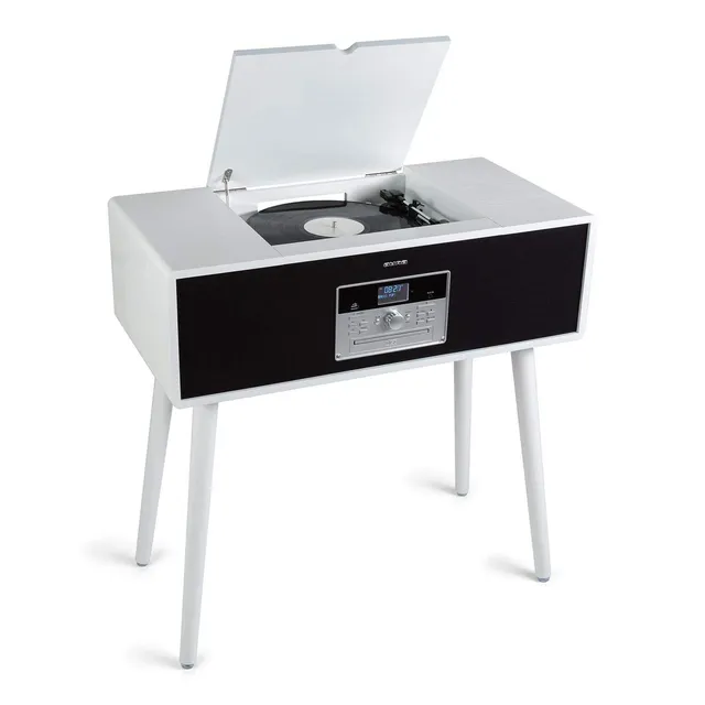auna-julie-ann-plattenspieler-mit-standbeinen-vinyl-33-45-78-dab-ukw-cd-bluetoot image 1
