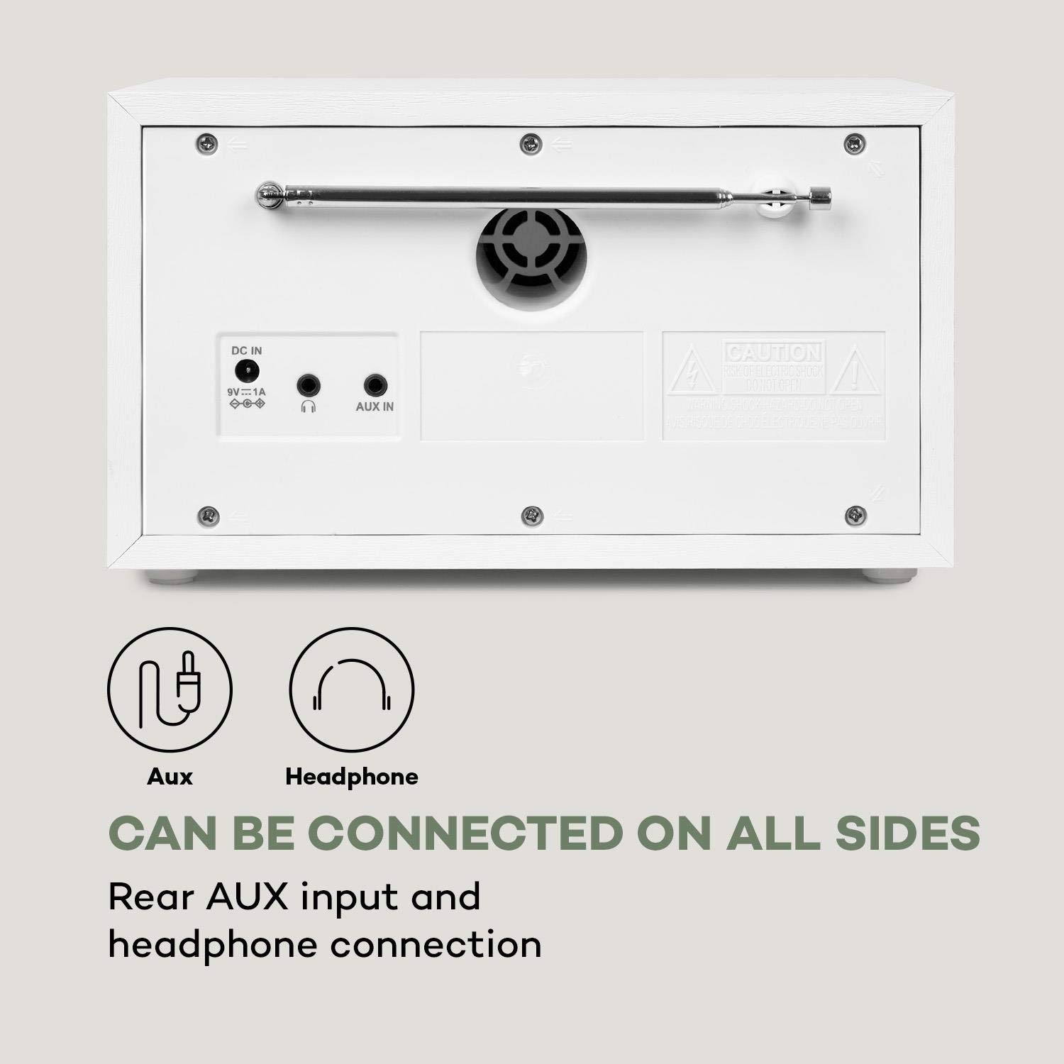 auna-ambient-dab-radio-mit-bluetooth-5-0-kompakt-radio-in-wei-holzoptik image 6