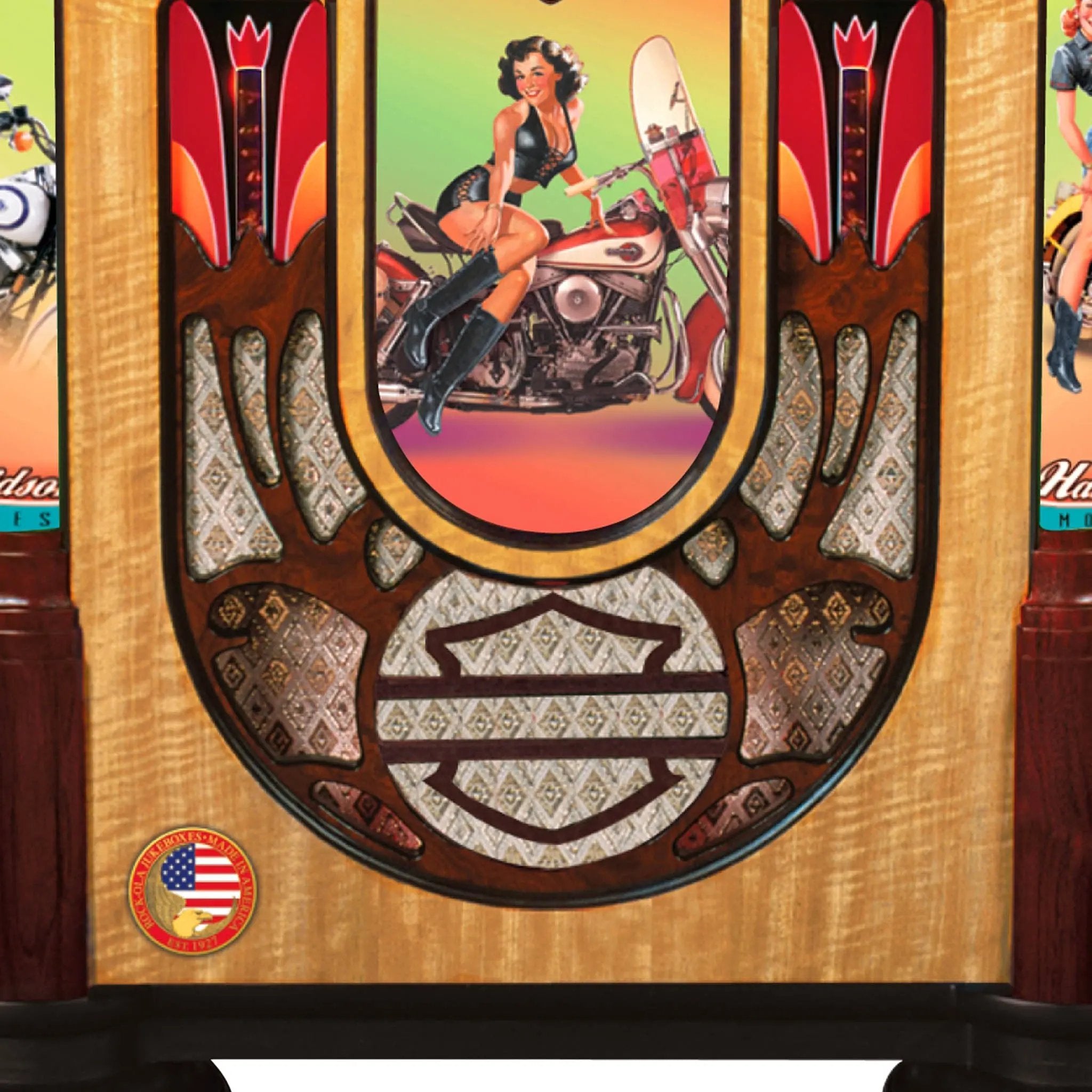 rock-ola-bubbler-american-beauties-digital-music-center-jukebox image 5