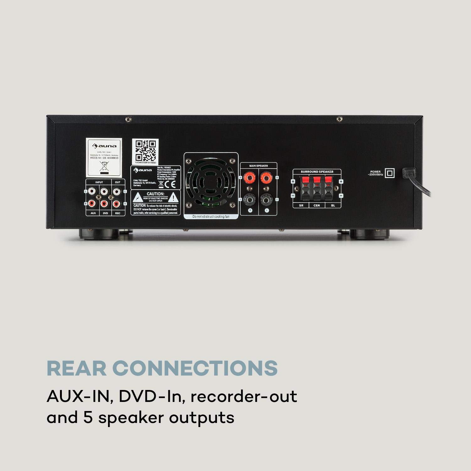 auna-amp-218-bt-5-1-verst-rker-schwarz-stereo-hifi-verst-rker-43x14-5x30-5cm image 7