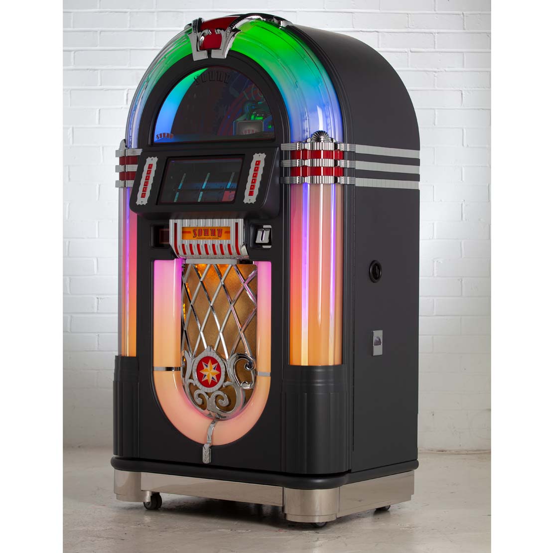 sound-leisure-sl45-vinyl-jukebox-wurlitzer-1015-tribut image 7