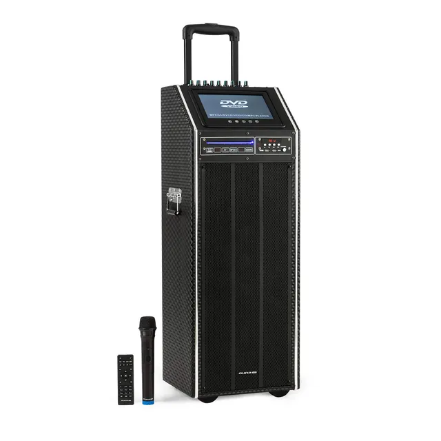 auna-pro-disgo-box-2100-dvd-mobile-pa-anlage-300w-mit-display-anthrazit image 1