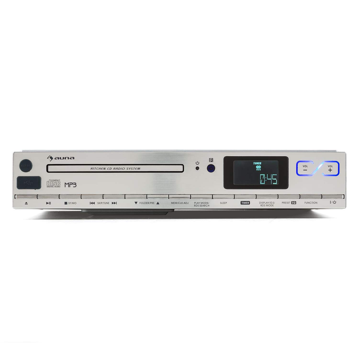 auna-kcd-20-k-chenradio-unterbauradio-mit-cd-usb-aux-silber image 3