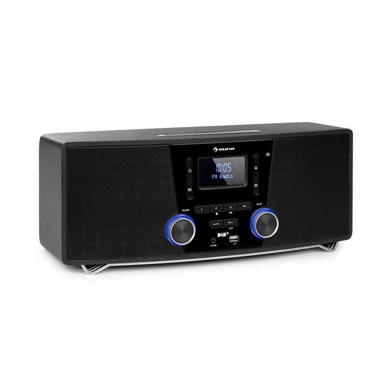 auna-stockton-micro-stereoanlage-dab-mit-cd-bluetooth-und-usb-schwarz image 2