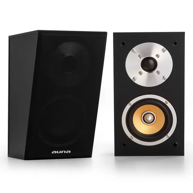 auna-two-hi-fi-lautsprecher-boxen-paar-passiv-100w-mit-60w-rms-subwoofer-wei image 1