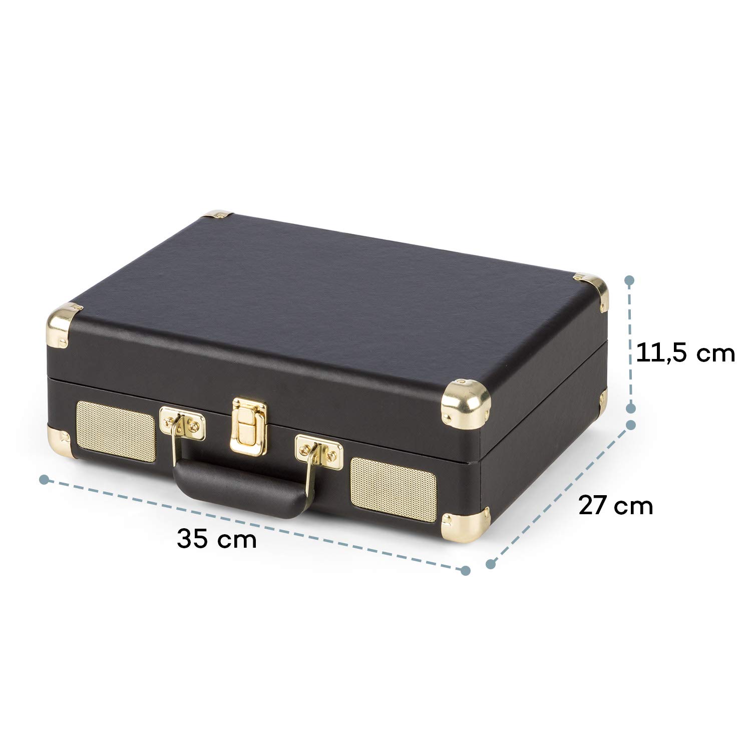 auna-peggy-sue-koffer-plattenspieler-usb-cinch-kopfh-rer-schwarz-gold image 8