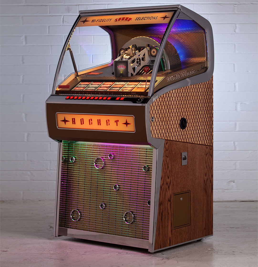 sound-leisure-rocket-vinyl-jukebox-50s-stil-vinyl-musikbox image 3