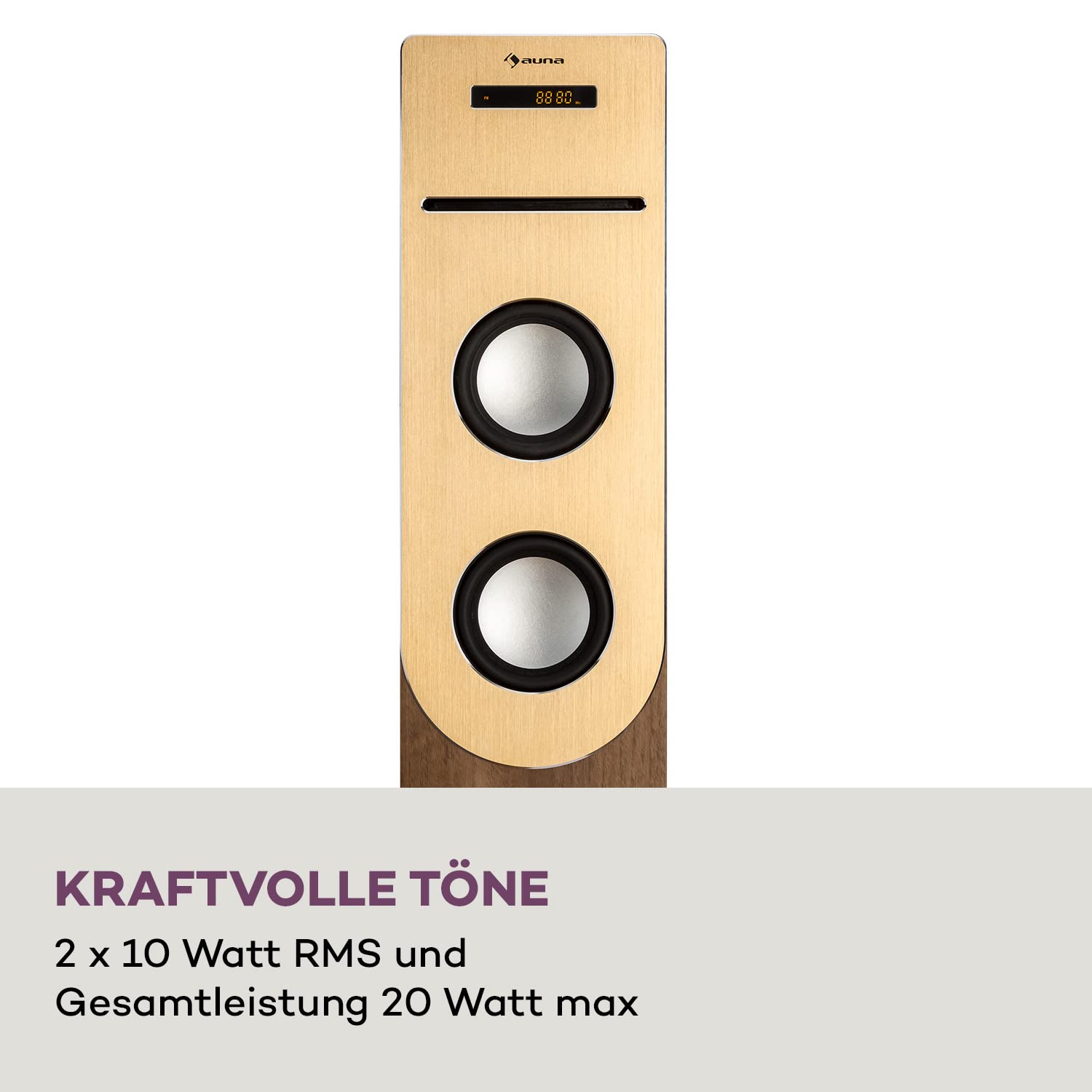 auna-sound-tower-standlautsprecher-mit-cd-fm-radio-bluetooth-s-ule image 6