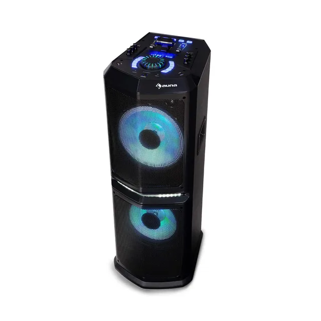 auna-clubmaster-8000-party-lautsprecher-mit-bluetooth-und-120-watt-max-schwarz image 1