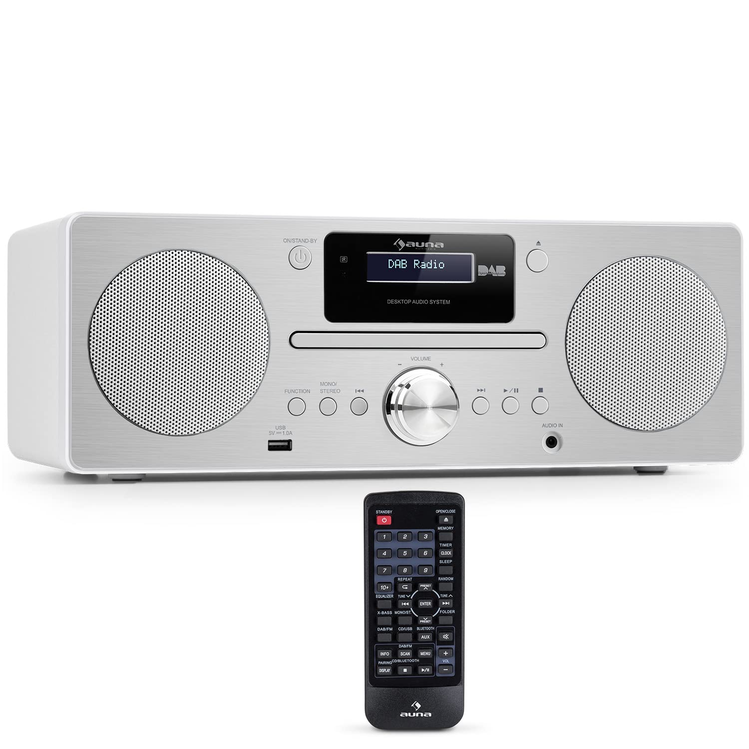 auna-tragbares-radio-mit-cd-player-dab-bluetooth-und-usb-k-chenradio image 1