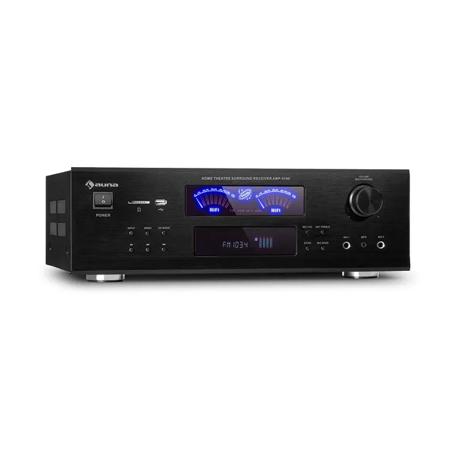 auna-amp-5100-bt-5-1-verst-rker-hifi-stereo-verst-rker-schwarz-mit-bluetooth-usb image 1