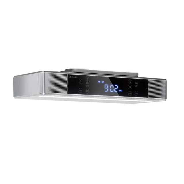 auna-kr-140-k-chen-unterbauradio-mit-bluetooth-silber image 1