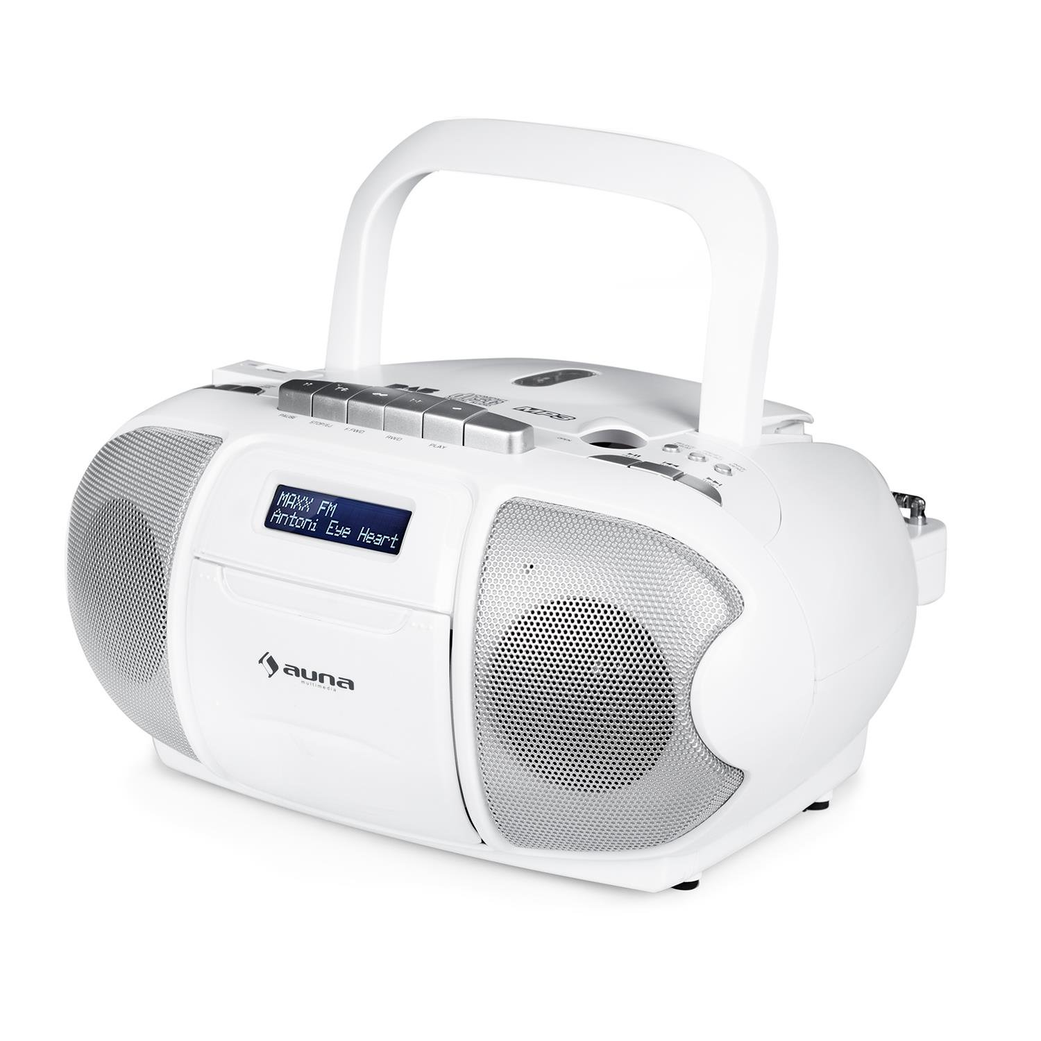 auna-beeberry-dab-boombox-cd-radio-mit-kassette-wei image 8